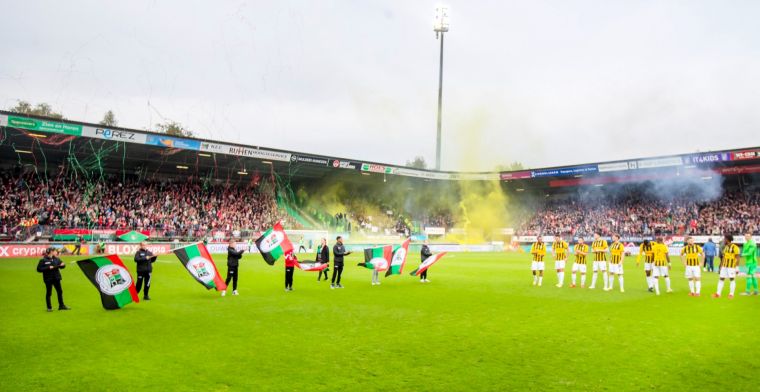 'Onrust rond De Goffert na Gelderse derby: fans moeten in stadion blijven'