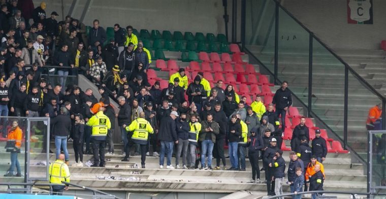 'Het zou het beste zijn om het hossen van supporters in stadions te verbieden'