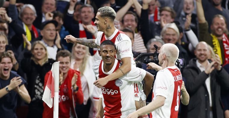 Ajax vernedert Borussia Dortmund en zet grote stap richting overwintering