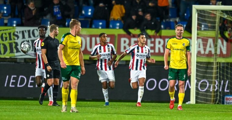 Ruim dertig schoten, twee goals: Willem II en Fortuna vermaken publiek in Tilburg