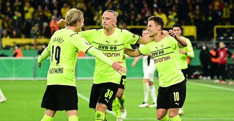 Dortmund maakt het onnodig spannend: Hazard matchwinner in DFB Pokal