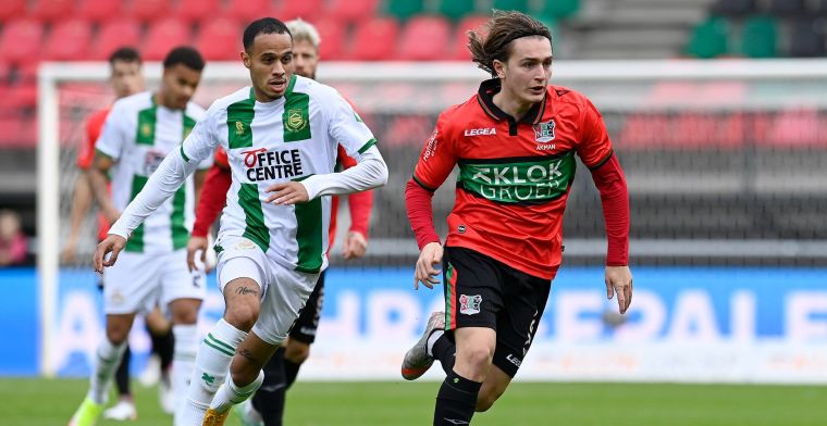 NEC doet goede zaken en verslaat FC Groningen met gemak in lege Goffert