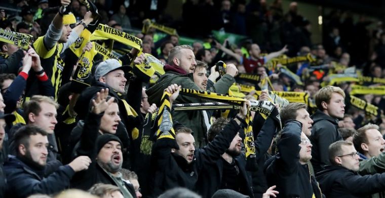 'Politie verwijdert Vitesse-fans uit stadion na vechtpartij met Spurs-supporters'