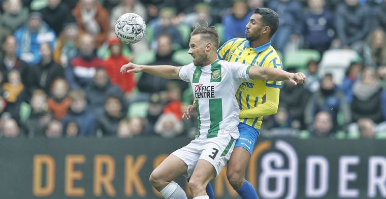 Feestduel voor Robben en FC Groningen eindigt in mineur: gelijkspel tegen RKC