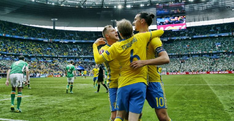 Comeback van Ibrahimovic levert Zweden niets op: WK-ticket plots in gevaar