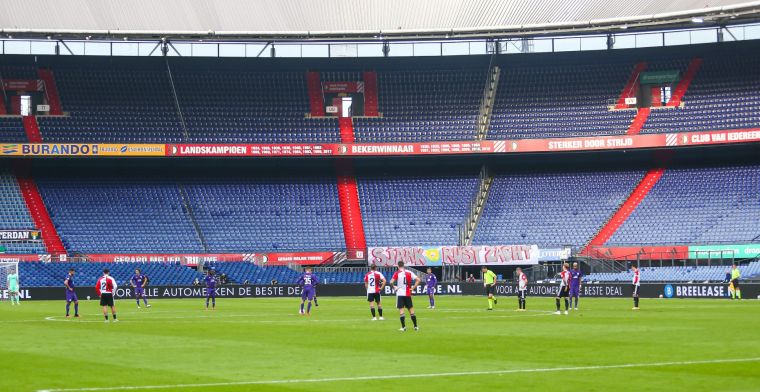 KNVB reageert giftig op lege stadions: 'Dit lijkt op beleidsarmoede'