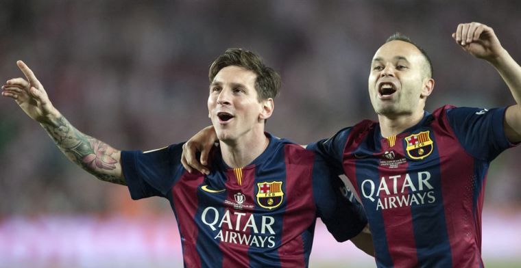 Laporta sluit terugkeer van Iniesta en Messi naar FC Barcelona niet uit