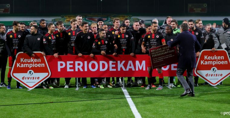 Excelsior wint periodetitel na onverwachts puntverlies Jong Ajax 
