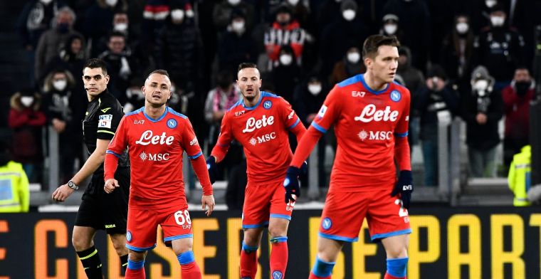Napoli kan boete verwachten: drie 'quarantainespelers' deden mee tegen Juventus