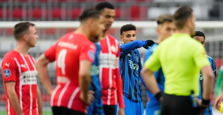 Controverse VAR tijdens PSV-Ajax: is deze bal over de lijn?
