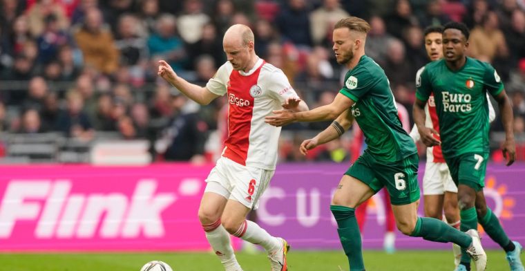 Ajax ontdoet zich pas laat van Feyenoord en wint spannende Klassieker 