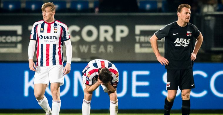 Snelle goals Willem II niet genoeg voor de overwinning, AZ knokt zich knap terug