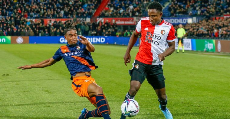 Feyenoord verstevigt derde plek na verdiende overwinning op Willem II