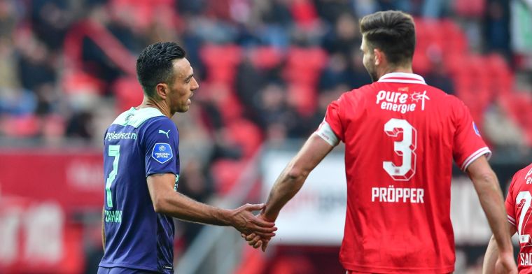 Pröpper baalt van comeback PSV: 'Zo klote, het is echt ongelooflijk'