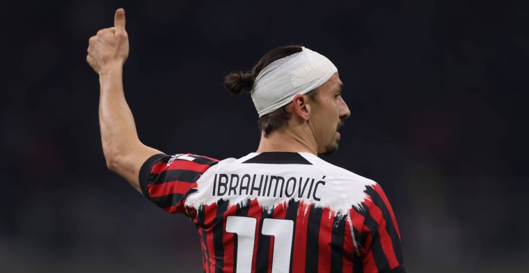 Giftige Ibrahimovic is niet blij met de arbitrage na doelpuntloos gelijkspel Milan