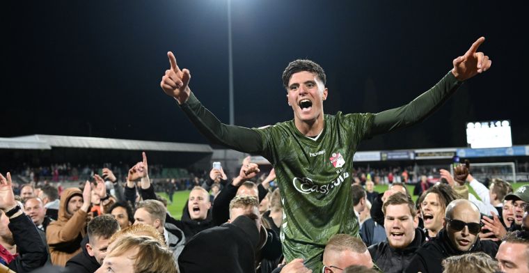 Emmen volgend seizoen in de Eredivisie: krappe zege op Dordrecht voldoende 
