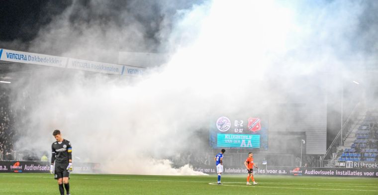 Promotieduel tussen FC Den Bosch en Volendam tijdelijk gestaakt