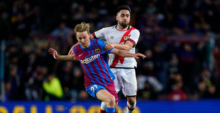 Crisis houdt aan: gefrustreerde Frenkie de Jong opnieuw onderuit met FC Barcelona