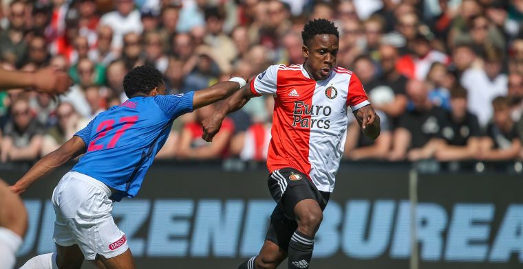 Feyenoord in de 96ste minuut langs FC Utrecht dankzij matchwinner Sinisterra 