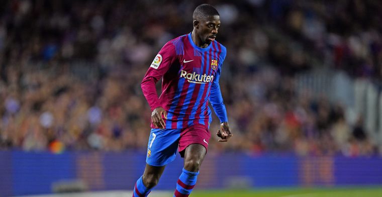 Touwtrekken om Dembélé: PSG is nagenoeg akkoord, Barça-verblijf niet uitgesloten'
