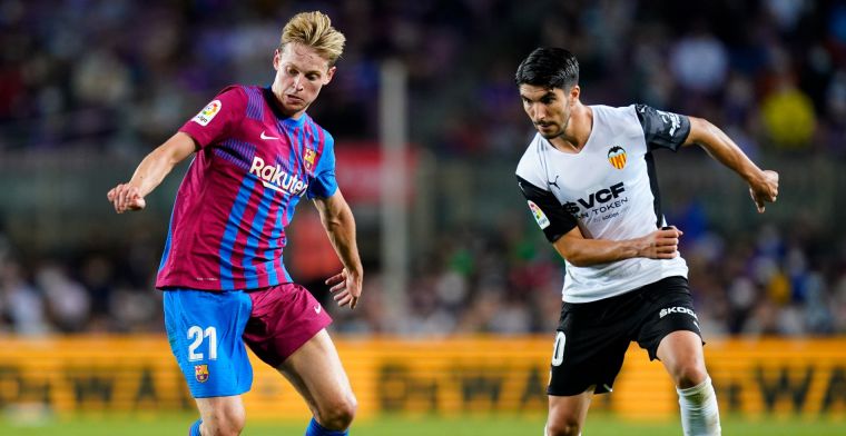 'Hola Soler, adiós De Jong': Valencia komt met statement na wild Barça-gerucht 