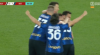 Inter op Coppa-koers: Barella krult op prachtige wijze raak van buiten de zestien