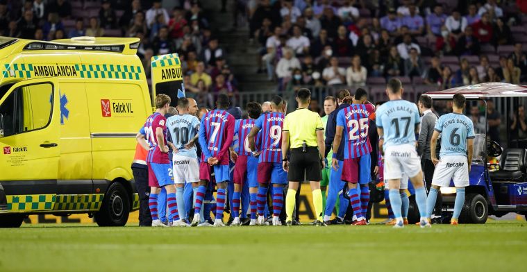 Barça komt met geruststellend bericht: 'slechts' hersenschudding voor Araújo
