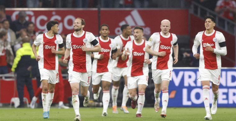 Ajax wint gemakkelijk van sc Heerenveen en kroont zich tot landskampioen