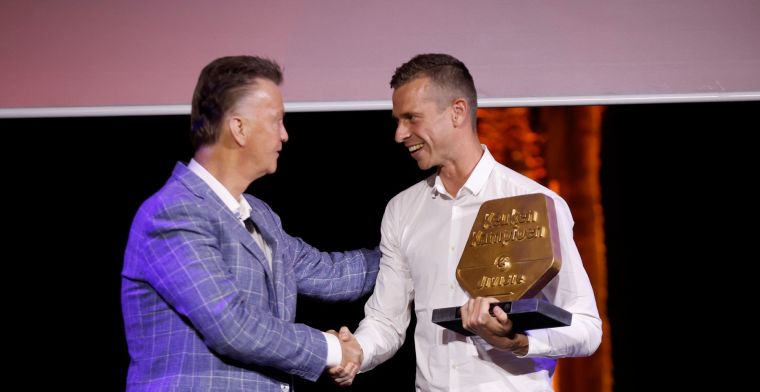 Van Gaal kraakt prijzen op KKD-gala: 'Dit is een hele domme verkiezing'