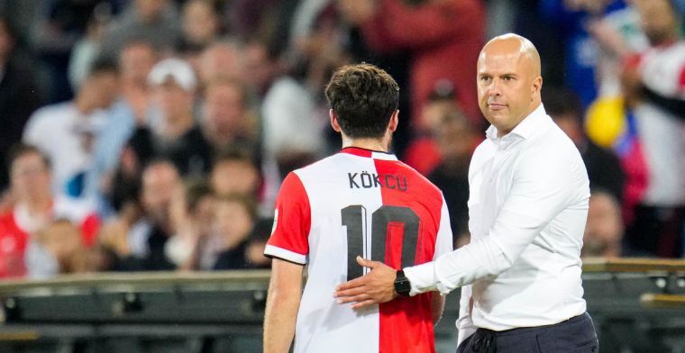 Kökcü lovend over Slot: 'Spelen als elftal goed, dat is het werk van de trainer'  