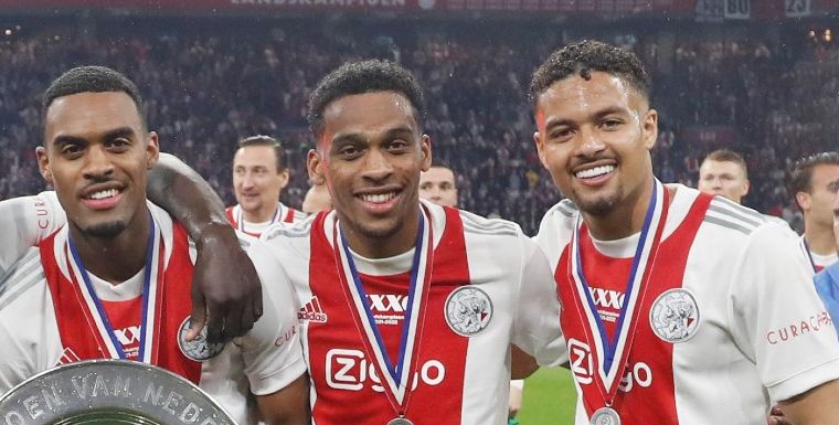 Gravenberch denkt aan transferrecords voor Ajax: 'Jurriën 60 miljoen, Devyne ook'