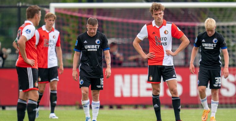 Feyenoord verliest eerste oefenduel van de voorbereiding met 0-7 van Kopenhagen