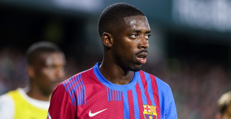 Dembélé verklaart langer verblijf: 'Barça is van kinds af aan al mijn droomclub'