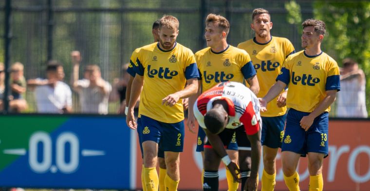 Kwaliteitsarm Feyenoord komt tekort tegen het Union Saint-Gilloise van Nieuwkoop