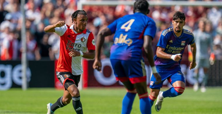 Benita 'supertrots' op Feyenoord-basisdebuut ondanks nederlaag tegen Lyon