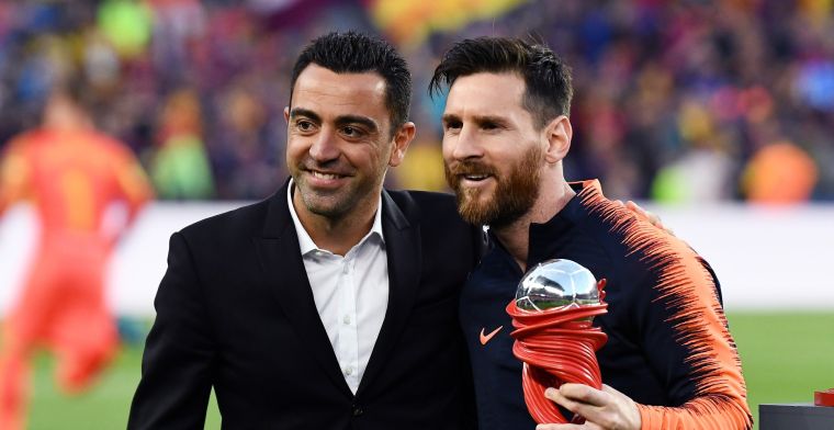 Xavi neemt afstand van Laporta: 'Slaat nergens op om nu over Messi te spreken'