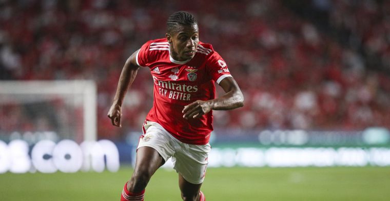 Benfica wint ruim van Deense ploeg: Neres één van de uitblinkers bij Schmidt