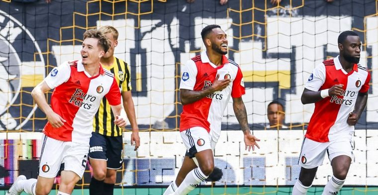 Veerkrachtig Feyenoord wint ruim bij Vitesse, debutanten van grote waarde