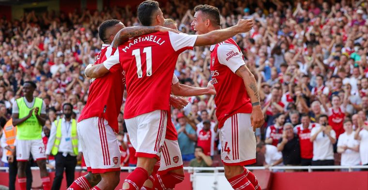 Arsenal maakt indruk in doelpuntrijk duel, City blaast promovendus omver          