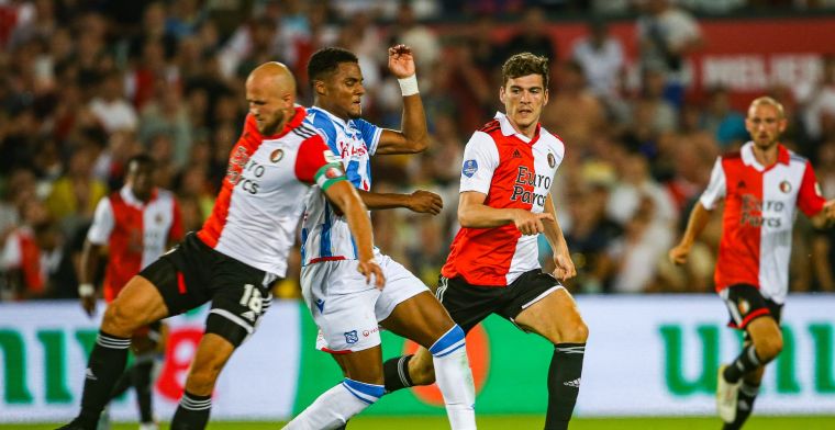 Heerenveen mag Noppert bedanken en neemt punt mee uit De Kuip tegen Feyenoord 
