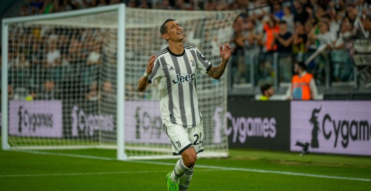 Goal Di Mariá aan de basis van Juventus-winst, Napoli opent met vijfklapper