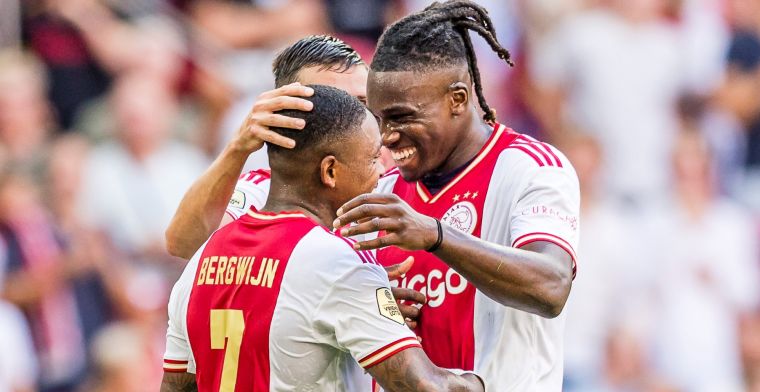 Ajax is op dreef en boekt net als afgelopen seizoen ruime zege op Cambuur