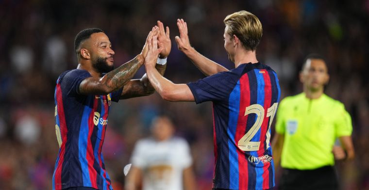 Frenkie de Jong en Memphis mogen van Xavi starten bij FC Barcelona
