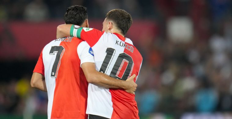 Feyenoord komt geen moment in de problemen en wint Rotterdamse derby