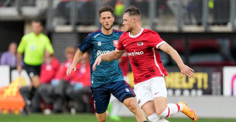 AZ en FC Twente houden elkaar in evenwicht en spelen gelijk in Alkmaar 