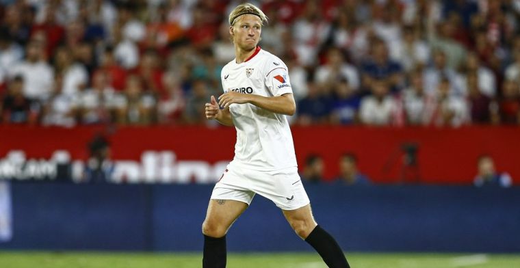 Dolberg aast op definitieve Sevilla-transfer: 'Dat is het doel van iedereen'