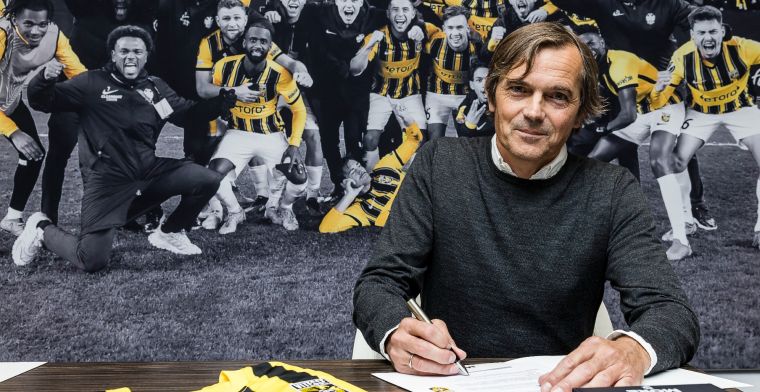 Cocu tot 2024 hoofdtrainer Vitesse: 'Hou van verzorgd voetbal'