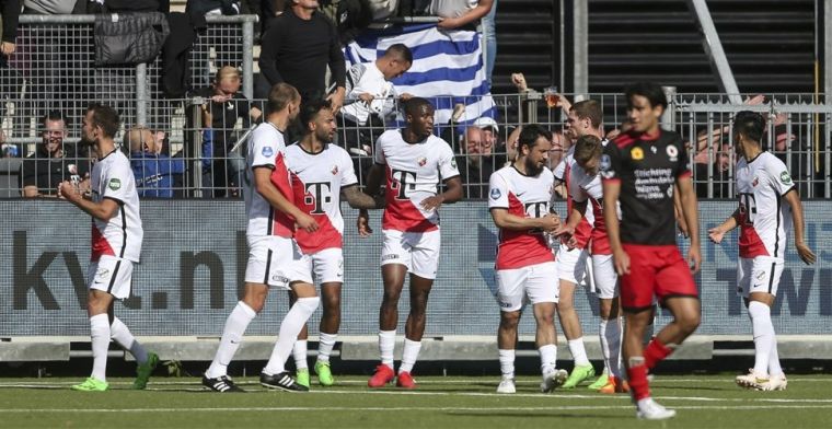 FC Utrecht wint bij Excelsior, rake kopbal Van de Streek doorslaggevend