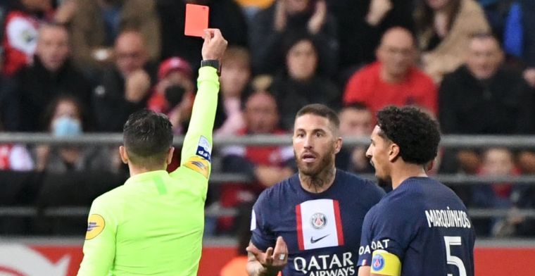 Rode kaart Ramos hoogtepunt bij gelijkspel PSG, Real wint nipt van Getafe