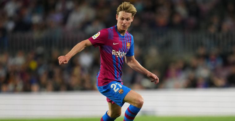 De Jong terug in wedstrijdselectie van Barcelona in aanloop naar Celta en Inter